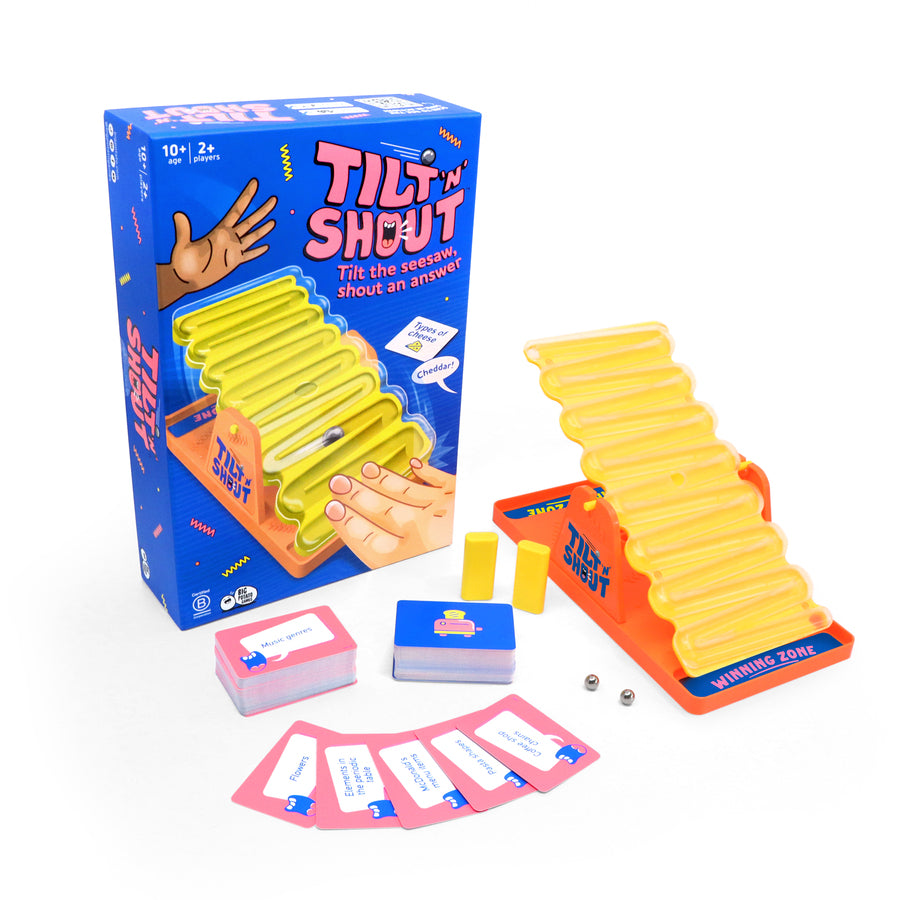 Tilt 'n' Shout_BOX WITH CONTENTS.jpg__PID:d75a66a0-792d-4179-87b5-cecf4b6ba70d