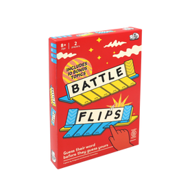 Battle Flips 2 Player Word Game by Big Potato Games, Ages 8+